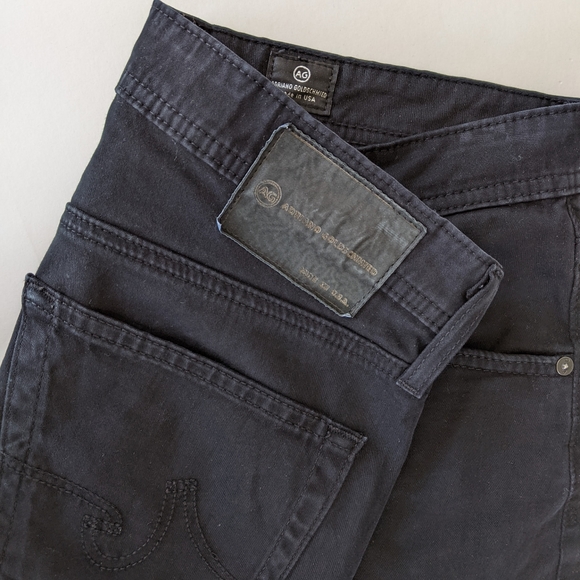 AG The Protégé Straight Leg Pants, Black, 32 - Picture 7 of 7